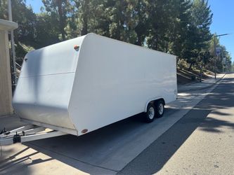 UNIVERSAL TRAILER BUILD 8.5x20 cargo enclosed trailer water tight