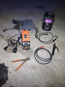 Mini welder with gear.
