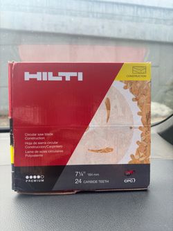 Hilti 7-1/4" 24-Tooth Circular Saw Blade