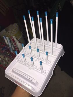 Munchkin: Folding, Drying Baby Bottle Rack