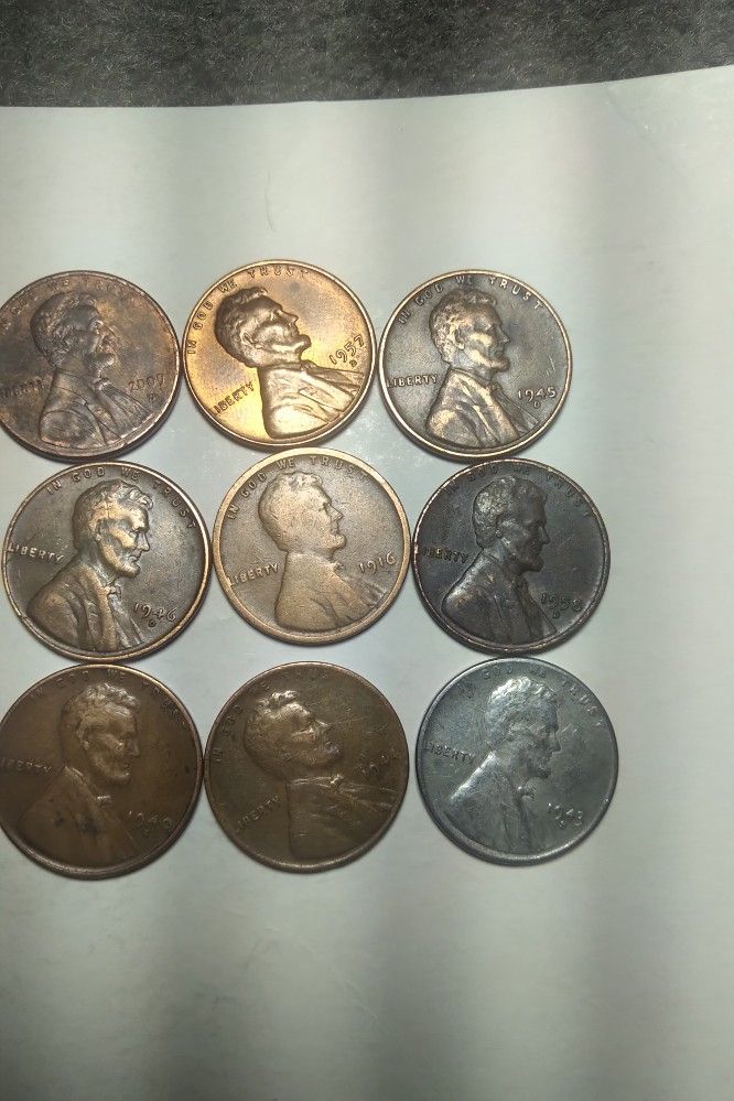 Lincon Weat Pennies
