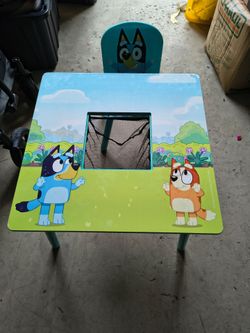 Bluey table