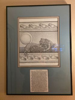 PNW ARTIST, PATRICK SHAPARD Original , Toadpole's Amazing Dream
