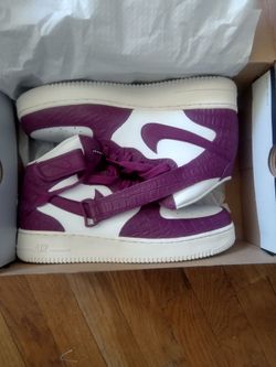 Af1 size 9.5 purple