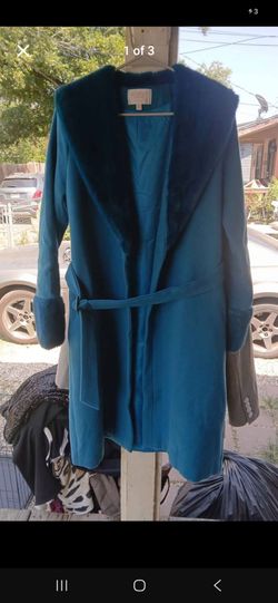 Audrey sparks faux fur coat