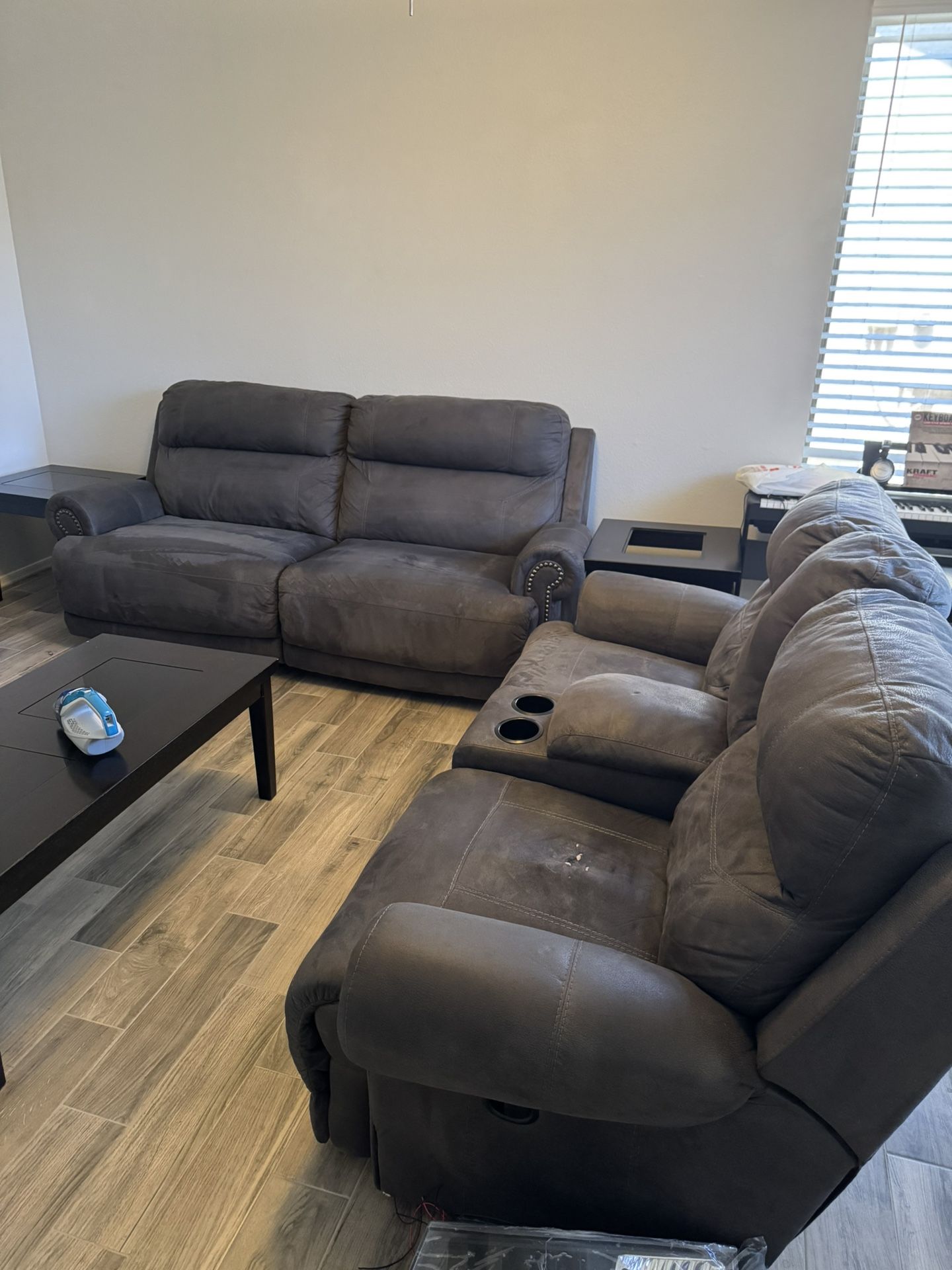 Reclining Sofa/ Love Set