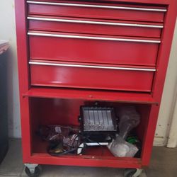 Craftsman Stack-on Metal Toolbox W/Tools & Mechanic Light Included 