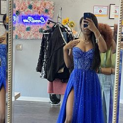 Blue Dress Size 2