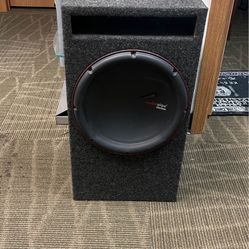 Single 12” AudioPipe Subwoofer Speaker in new box