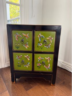 Antique box drawers