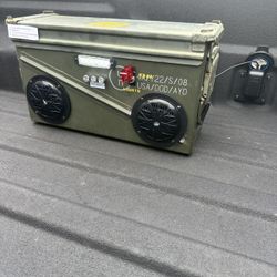Ammo Can Boom Box + Free Laser Personalization 