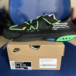Off White Blazer Low Electro Green