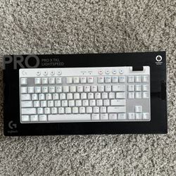 Logitech G PRO X TKL LIGHTSPEED wireless tenkeyless gaming keyboard   