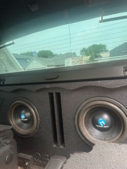 12” Nemisis Audio speakers