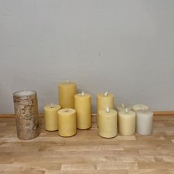 Pottery Barn Flicker Indoor/outdoor Candles 