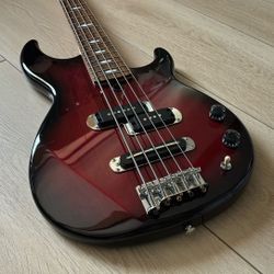 2004 Yamaha BB415 PJ Passive Bass Wine Red.