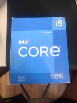 Intel I5 12400f + Motherboard