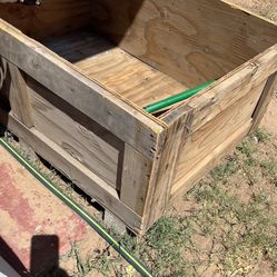 SELLING  EXTRA LARGE  SOLID OAK PLANTERS  each $100.   EACH SQUARE PLANTERS $$75. each ! firm cash only by Yarbrough      PLANTER BOXES CAN VE USED FO