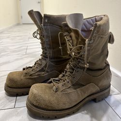 Steel Toe Military Boots Men’s Size 8.5