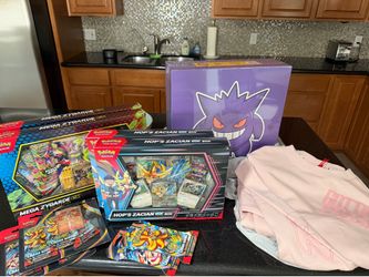 Pokemon cards and merchandise