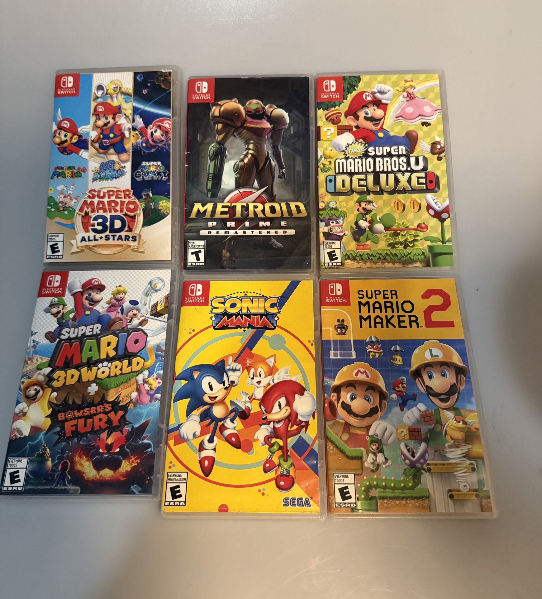 Nintendo Switch Super Mario 3D AllStars