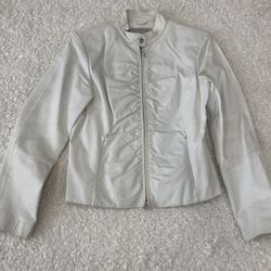 Wilson’s Leather White Jacket