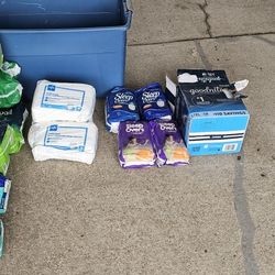 Lot of prevail Medline sleep overs nighttime underwear diapers for youth asking 40 for everything

Pick up is in Allen 
