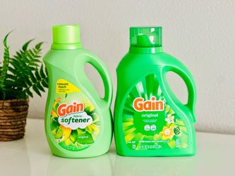 Gain Original Laundry Detergent & Fabric Softener Bundle