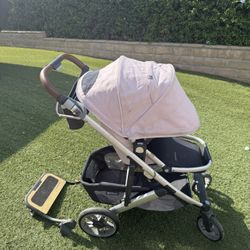 Uppababy Cruz V2 Stroller With Piggy Back Board 