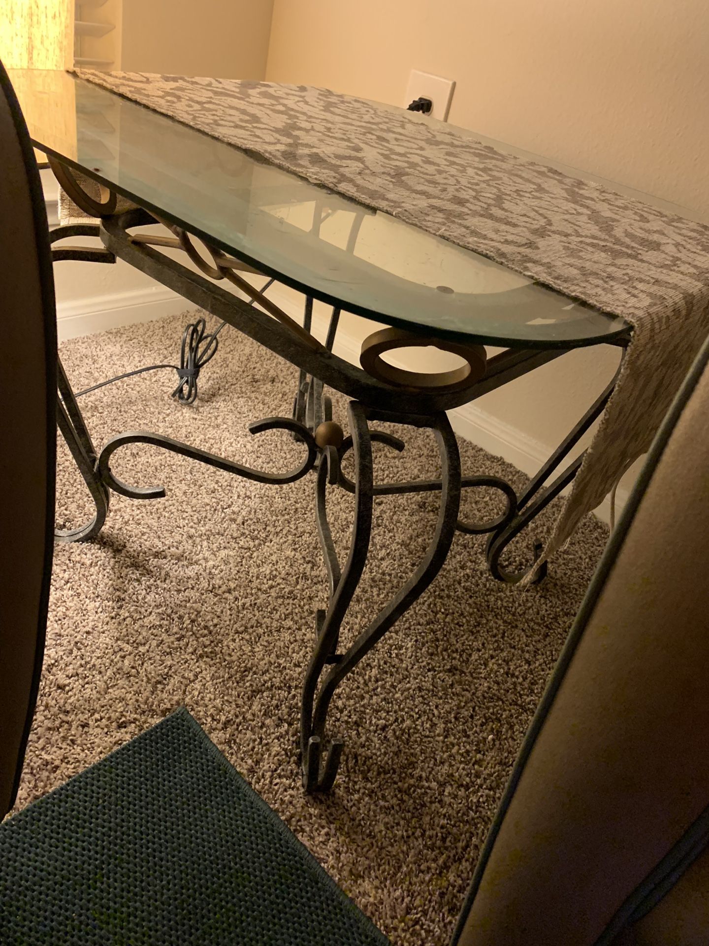 Glass end tables (2 for 40)