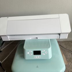 Silhouette Cameo 4 + HTVRONT Heat Press – Like New – Pickup Only