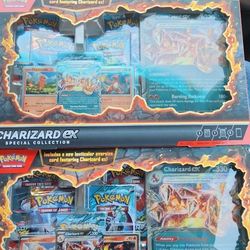 Charizard Special collection/ Mewtwo Box 