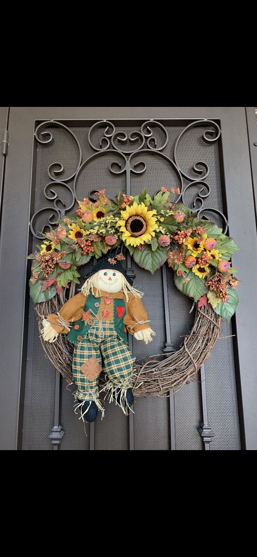 Handmade Fall Wreath