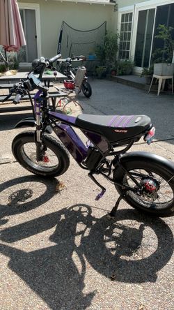 Ridstar Q20 e-bike with mods
