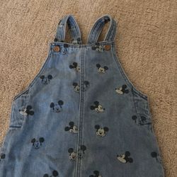 H&M Mickey Overall 