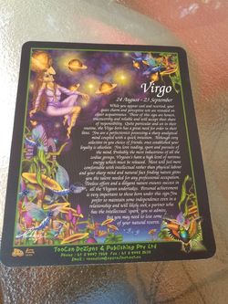 Mousepad Virgo zodiac sign