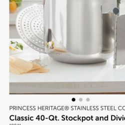 Brand New Princess House Olla Tamalera 40Qts 