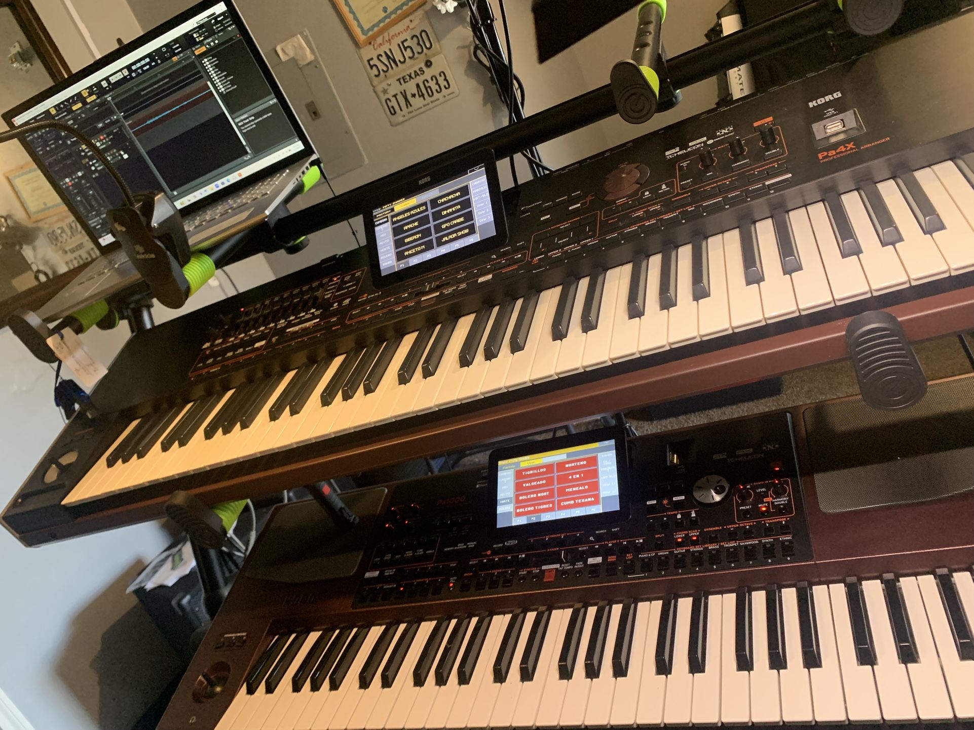 Desde San Antonio Texas , Ritmos Sampleados , Para Teclados Korg Serie Pa, Del 300 Asta el 5X
