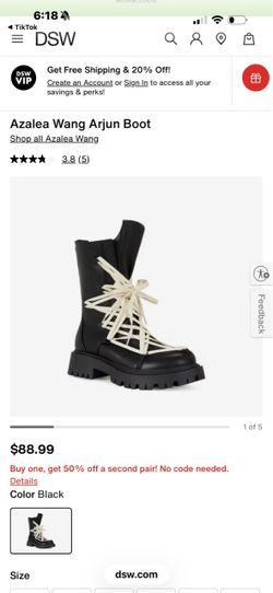 Azalea Wang Combat Boots