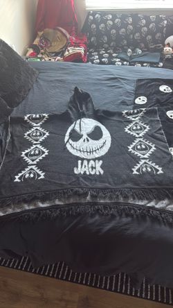 Jack Skellington poncho