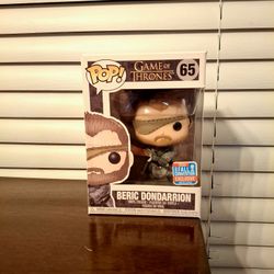 Funko Pop! Vinyl Game of Thrones #65 Beric Dondarrion LE 2018 Fall Exclusive