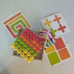 Lovevery Montessori Mosaic Button Board