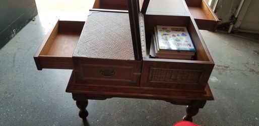 Solid wood coffee table or conversation piece