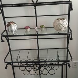 6ft Tall Heavy Metal Baker Shelf $35