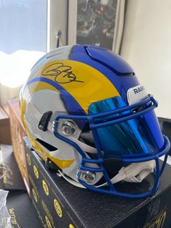 Issac Bruce speedflex Rams helmet