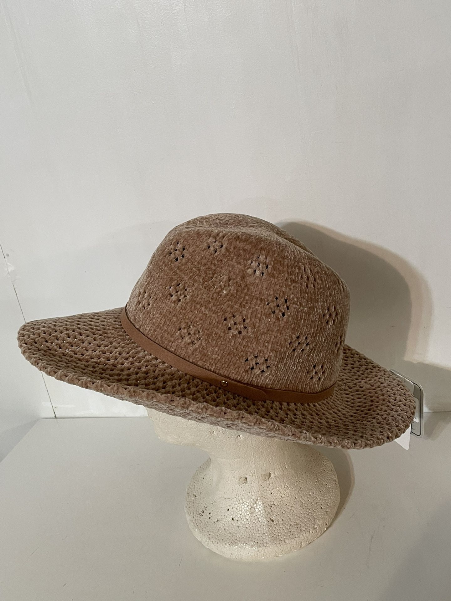 Cute Velour Hat Never Used