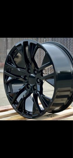 Chevy Denali Tahoe 22” new rims new tires set