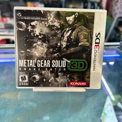 Metal Gear Solid Snake Eater 3D *TRADE INS WELCOME*
