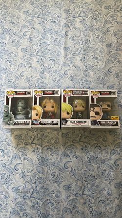Fullmetal alchemist Funko pops