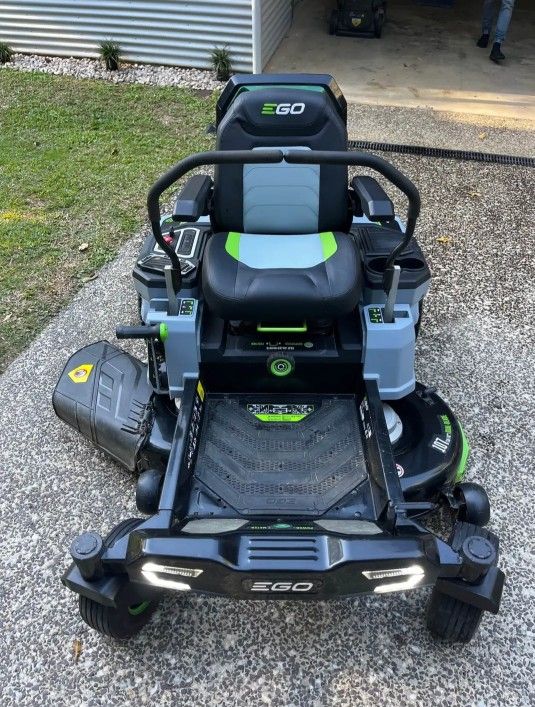 EGO Power + Z6 Zero Turn with accessories